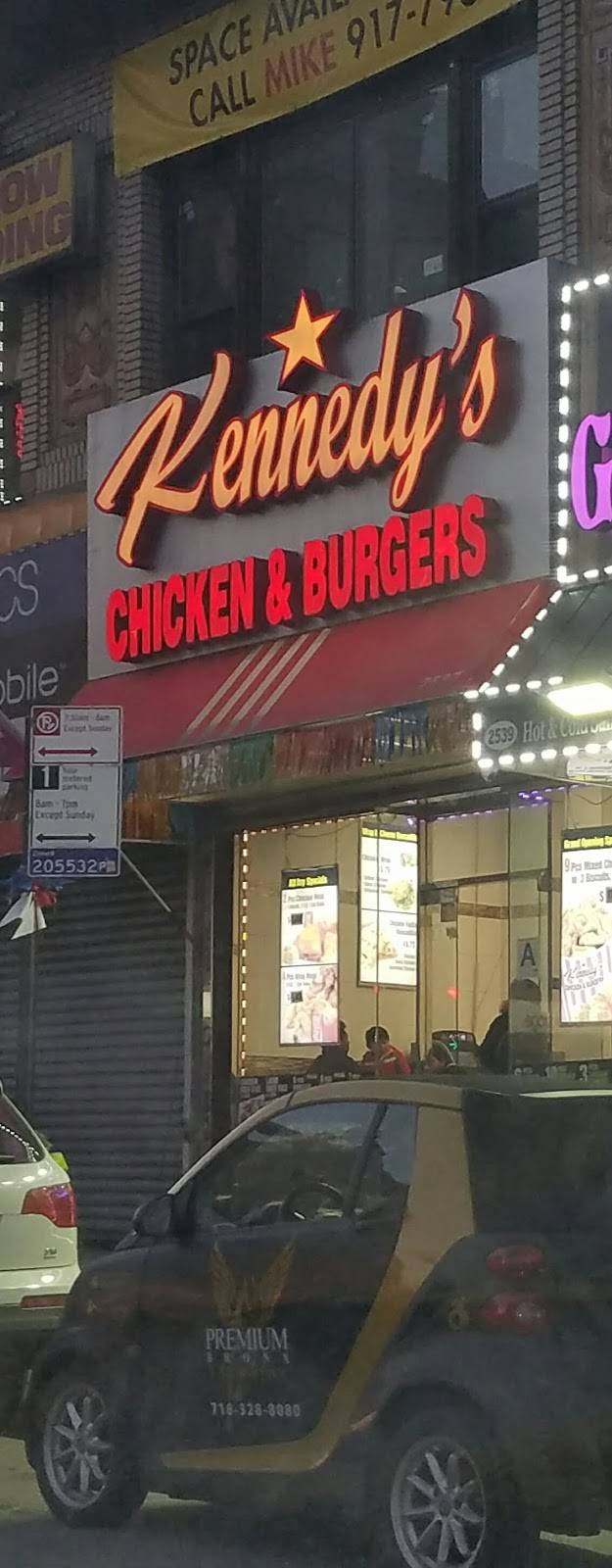 Kennedys Chicken & Burgers | restaurant | 2537 Webster Ave, The Bronx, NY 10458, USA | 7185626600 OR +1 718-562-6600