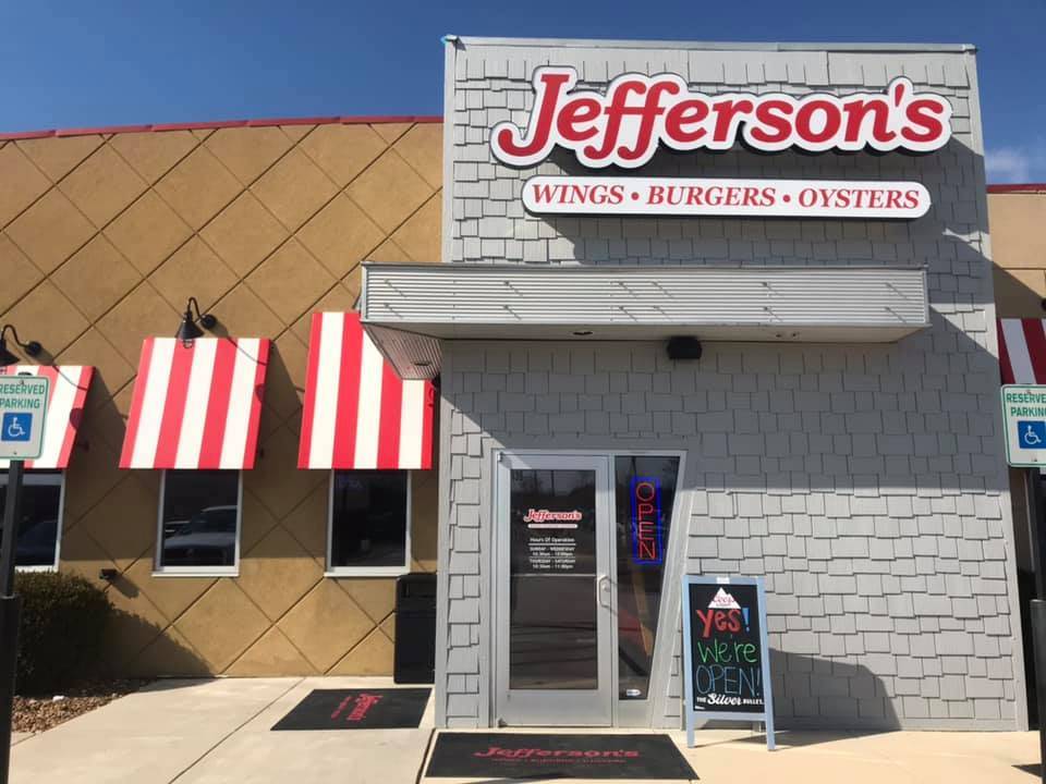 Jeffersons Manchester | restaurant | 138 Relco Dr, Manchester, TN 37355, USA | 9319540223 OR +1 931-954-0223