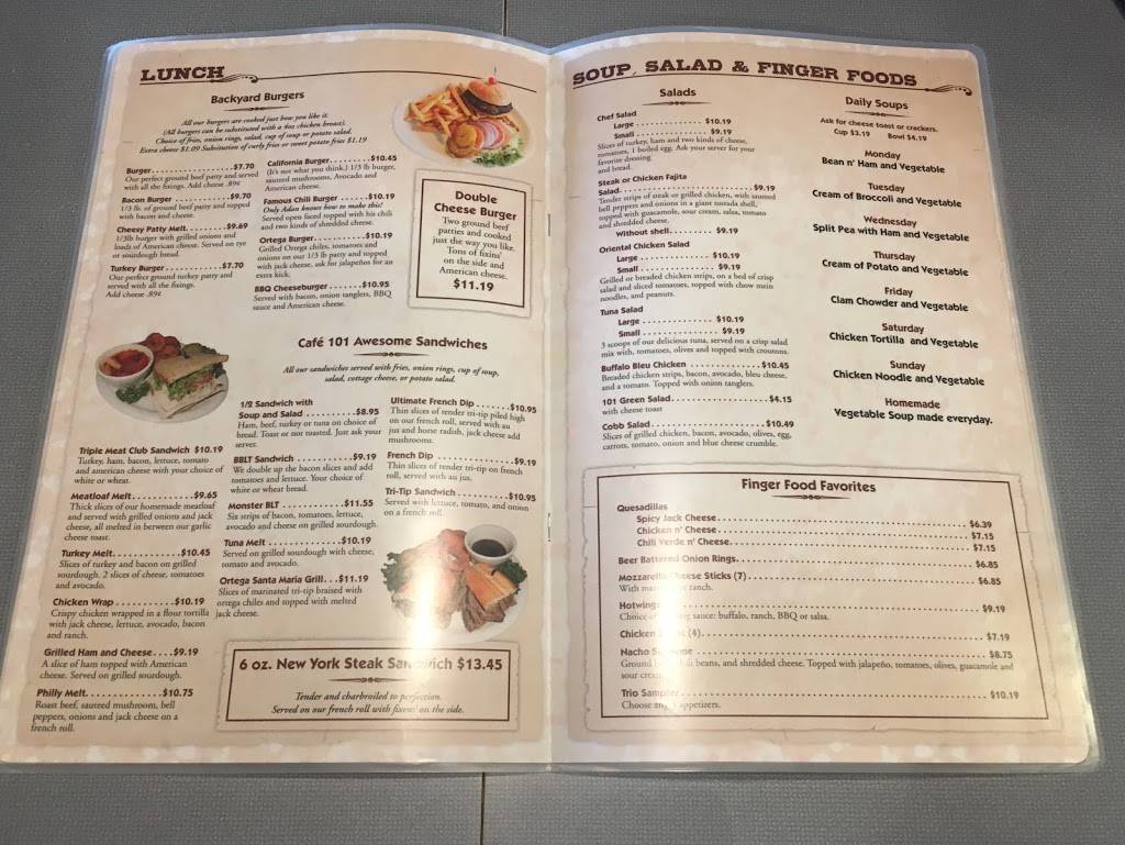 Cafe 101 | restaurant | 2339 CA-46, Wasco, CA 93280, USA | 6617581983 OR +1 661-758-1983