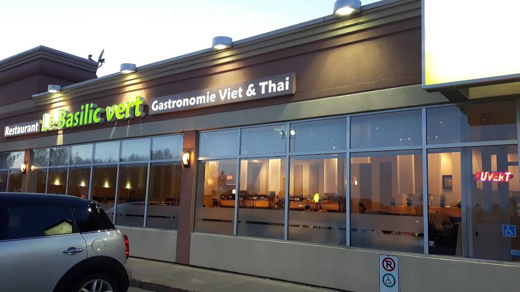 Basilic Vert | restaurant | 15 Boulevard Samson, Laval, QC H7X 3S5, Canada | 4506892221 OR +1 450-689-2221