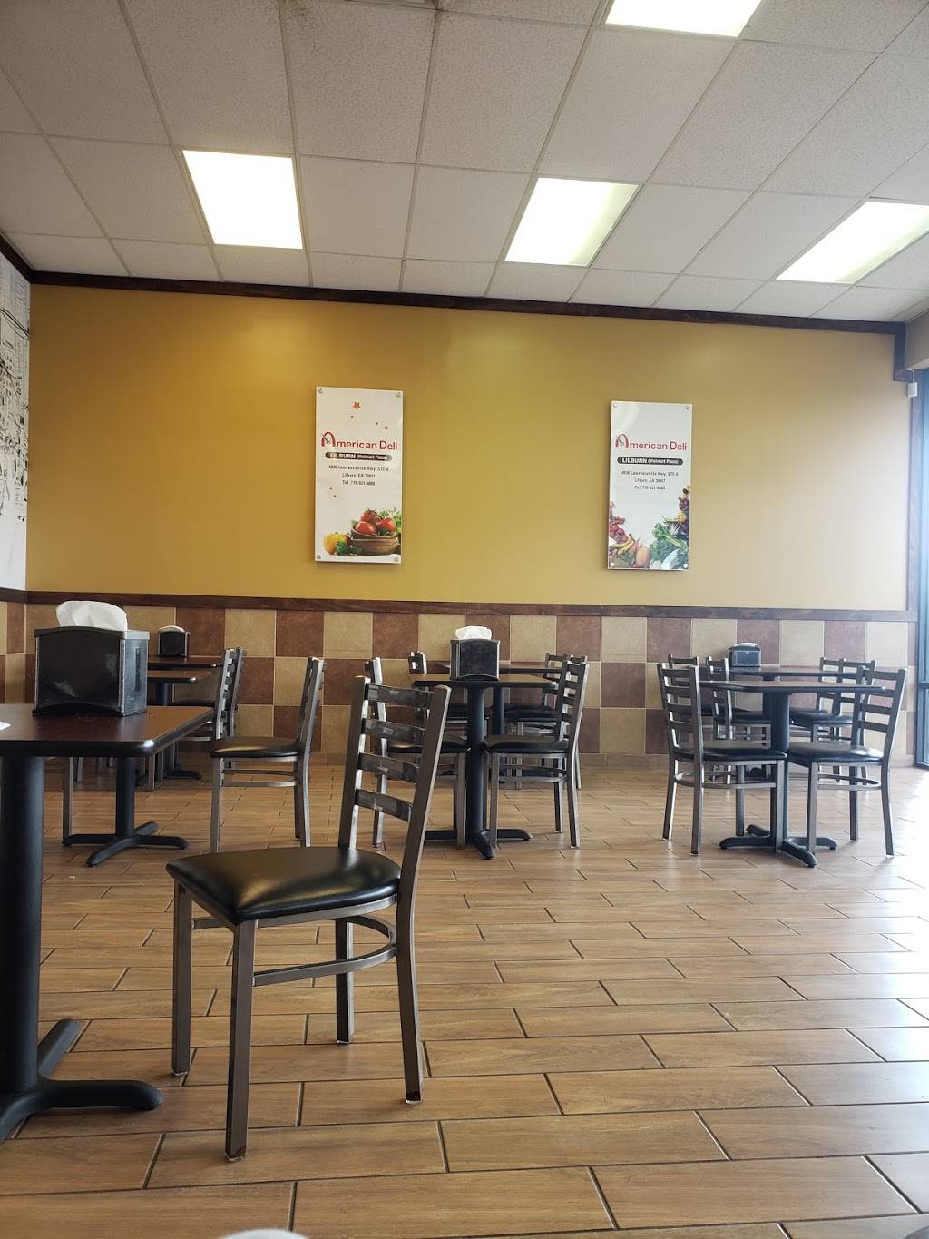 American deli (bet Walmart & Home depot) | restaurant | 4030 Lawrenceville Hwy, Lilburn, GA 30047, USA | 7709316800 OR +1 770-931-6800