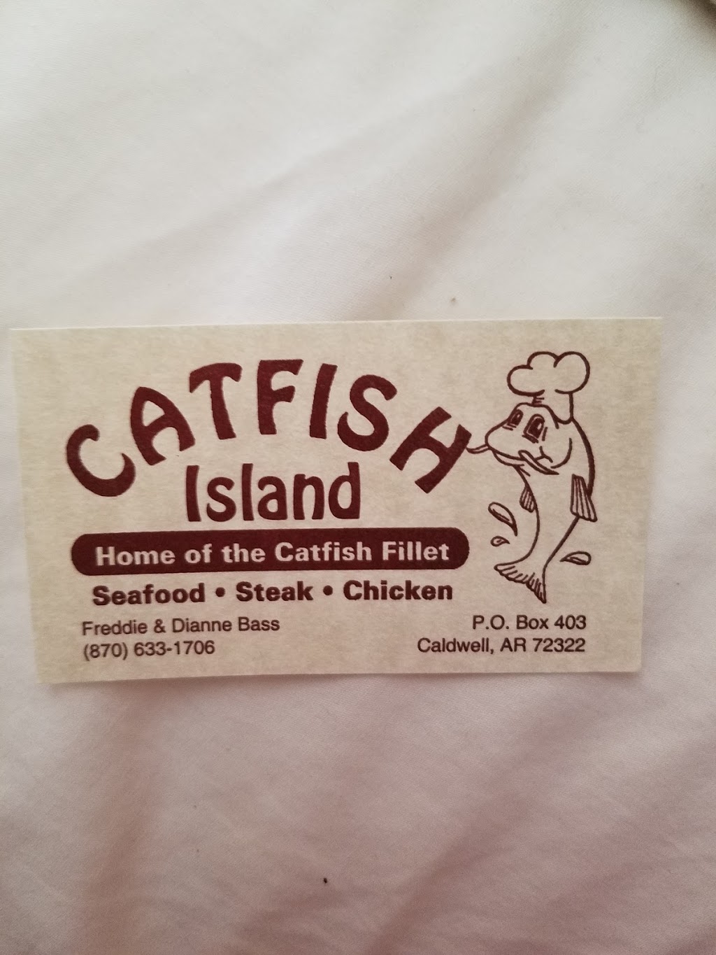 Catfish Island | restaurant | 5319 AR-1, Colt, AR 72326, USA | 8706331706 OR +1 870-633-1706