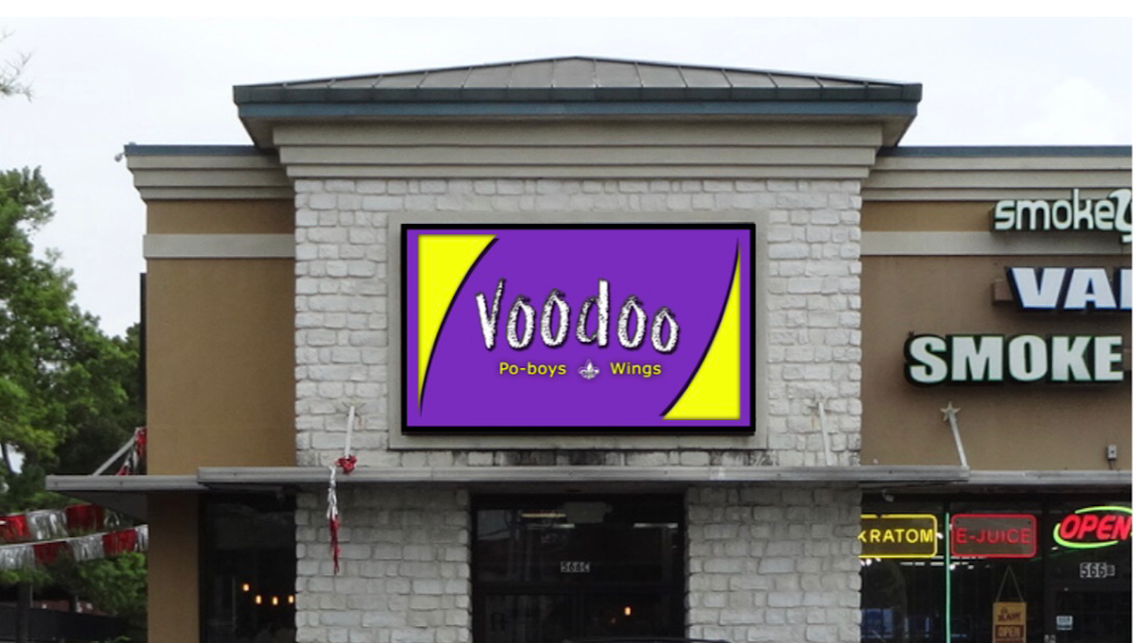 Voodoo po-boys & wings | restaurant | 566 Farm to Market 1960 Rd W, Houston, TX 77090, USA | 8324611599 OR +1 832-461-1599