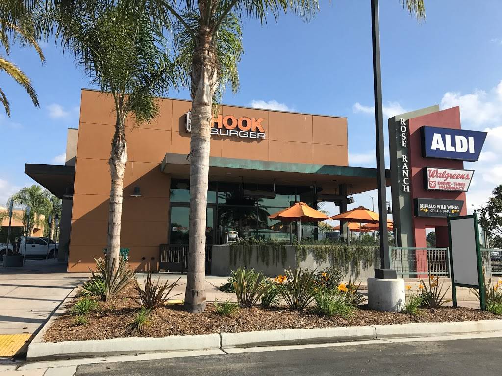 Hook Burger | restaurant | 1811 N Rose Ave, Oxnard, CA 93036, USA | 8059818636 OR +1 805-981-8636