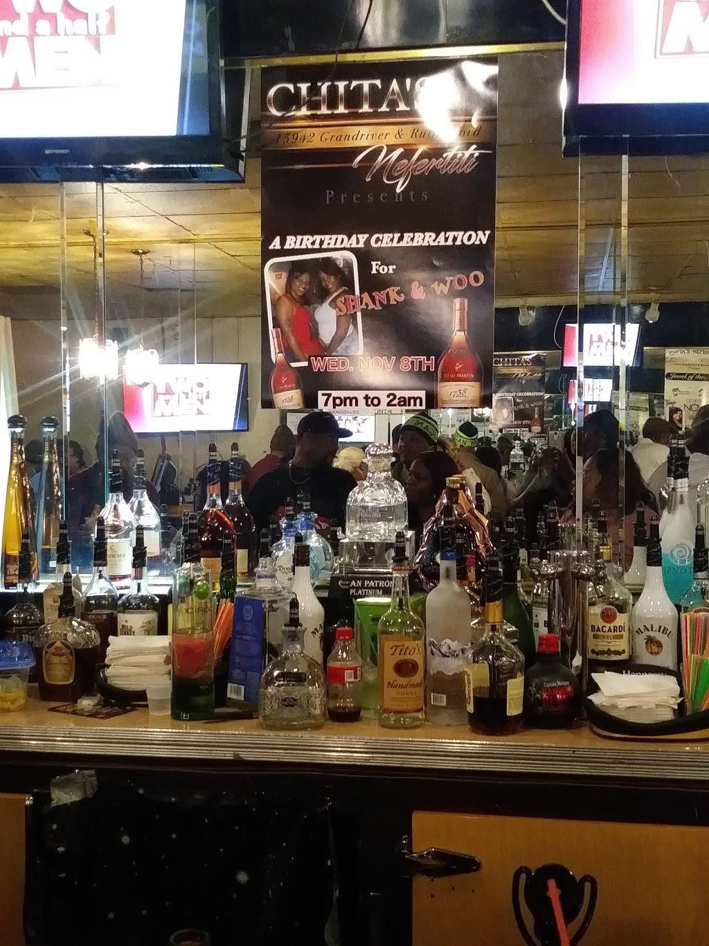 Chitas Nefertiti Bar | restaurant | 15942 West Grand River Avenue, Detroit, MI 48227, USA | 3136469753 OR +1 313-646-9753