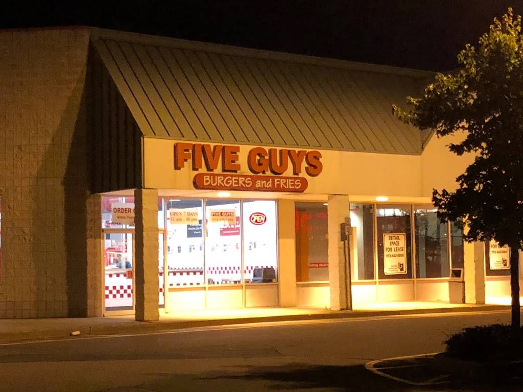 Five Guys | meal takeaway | 804 US-46, Parsippany, NJ 07054, USA | 9733355454 OR +1 973-335-5454
