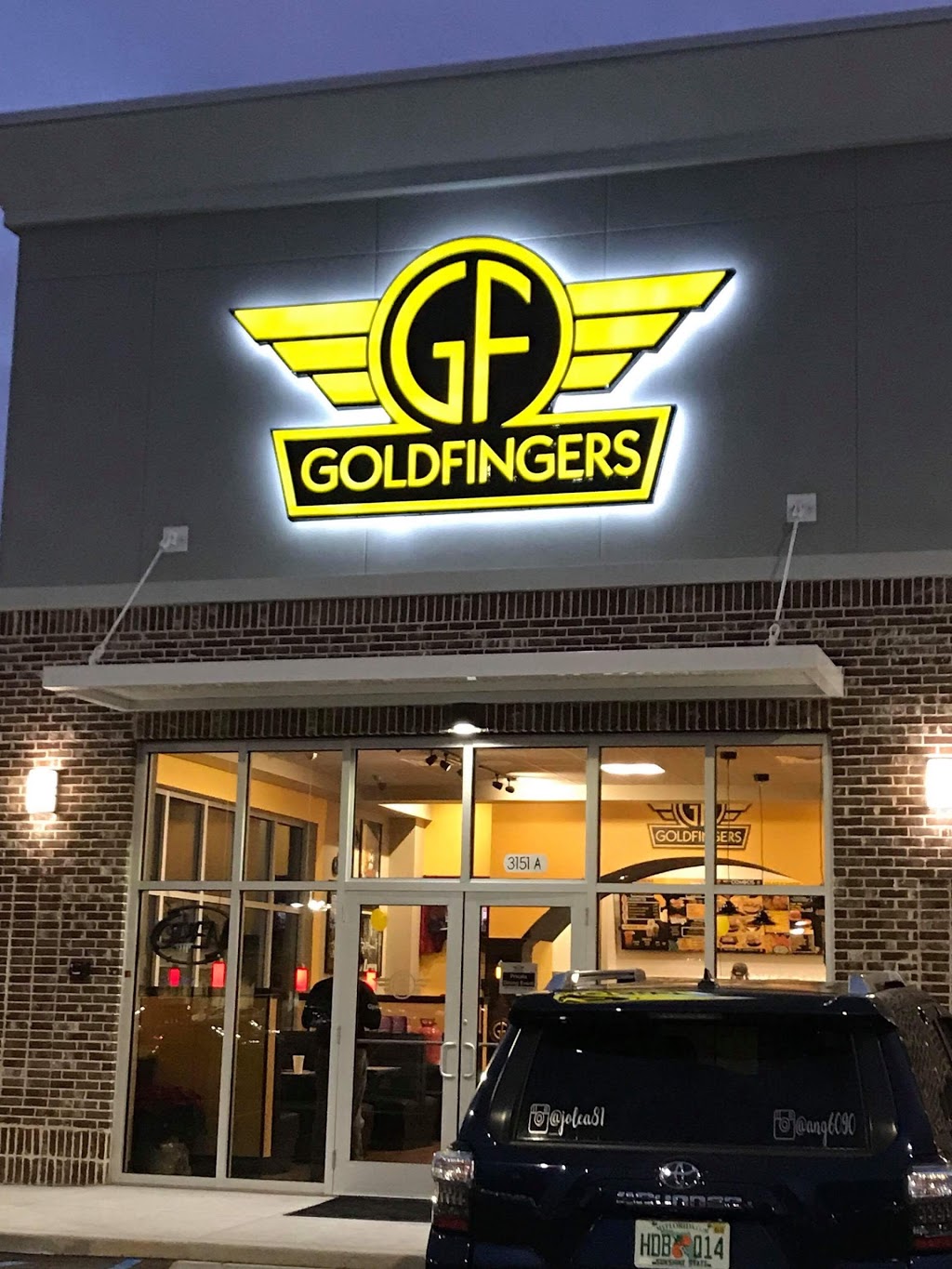 Goldfingers | restaurant | 3151 Dauphin St suite a, Mobile, AL 36606, USA | 2512871330 OR +1 251-287-1330