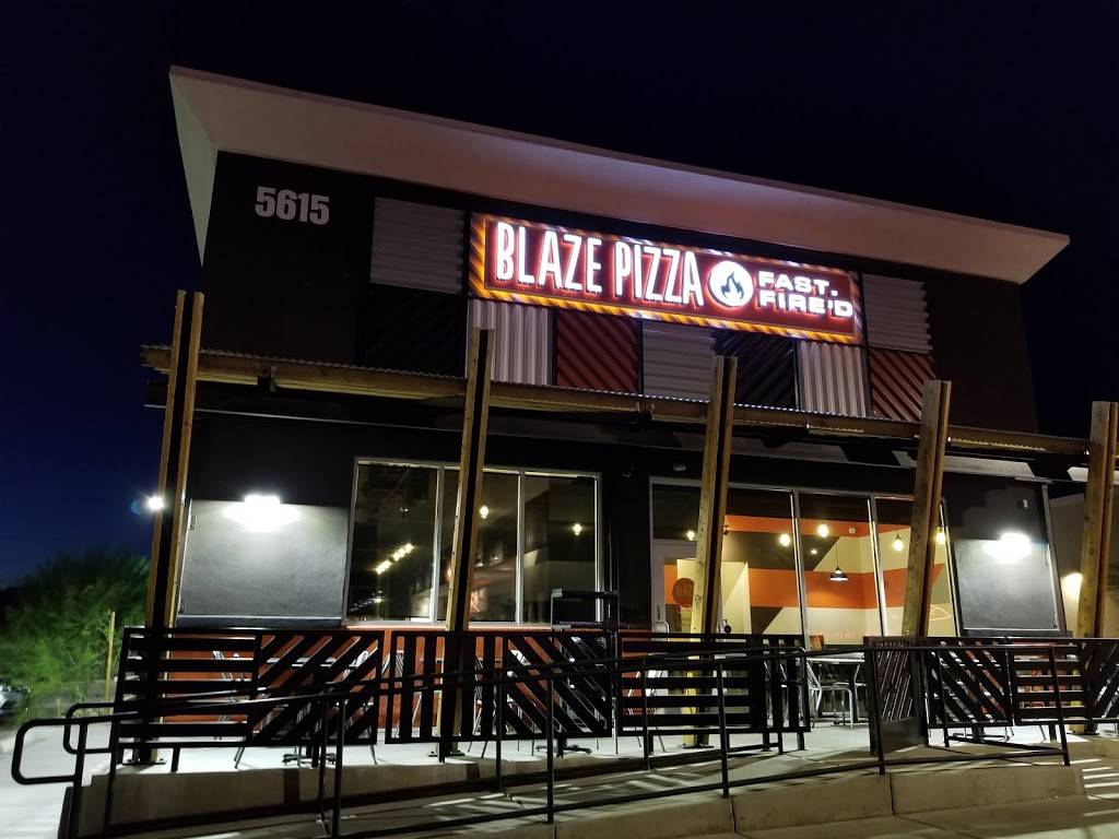 Blaze Pizza | meal takeaway | 5615 E Broadway Blvd, Tucson, AZ 85711, USA | 5202630565 OR +1 520-263-0565