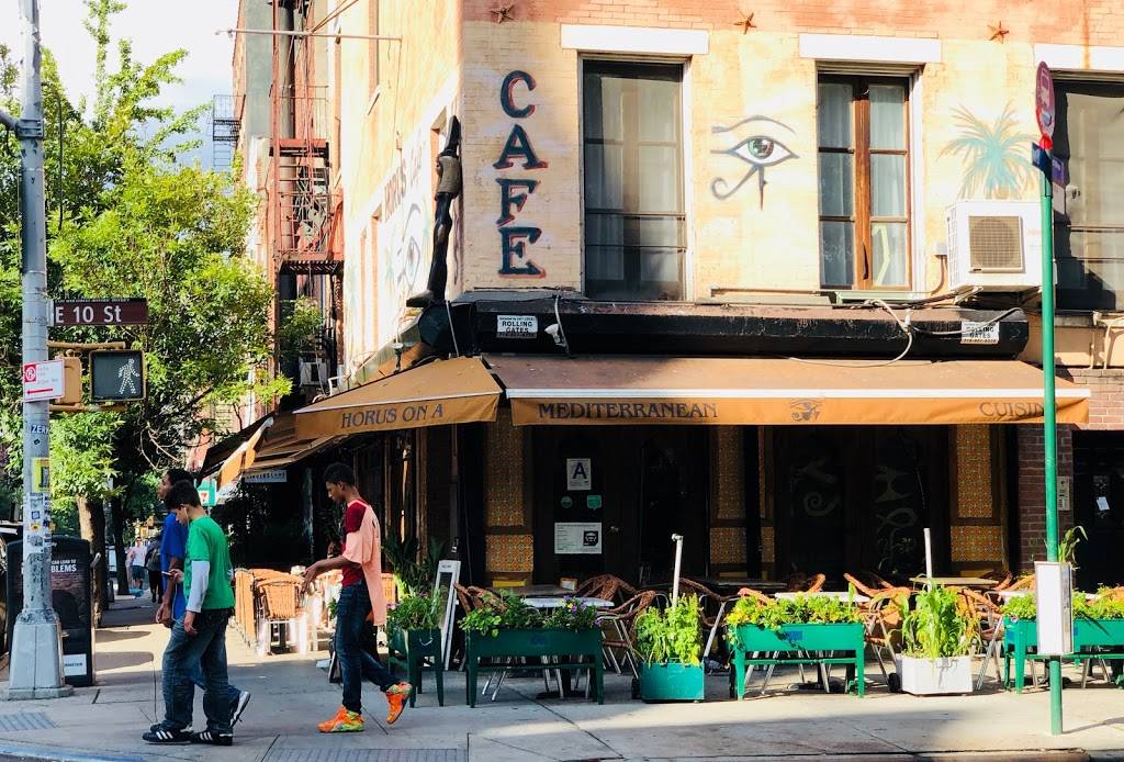 Horus Cafe on A | restaurant | 293 E 10th St, New York, NY 10009, USA | 2122284774 OR +1 212-228-4774
