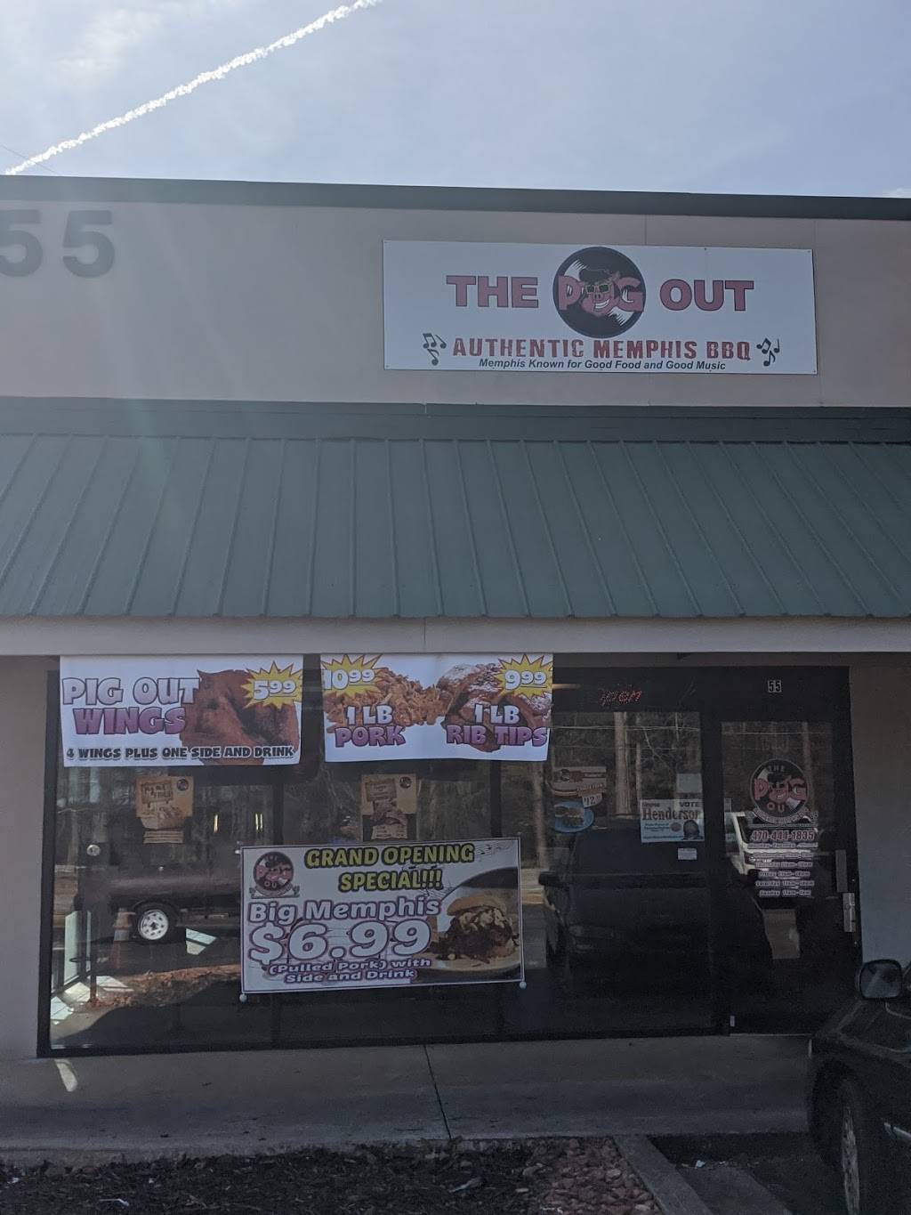 The Pig Out Memphis Style BBQ | restaurant | 55 Crowell Rd N, Covington, GA 30014, USA | 4704441835 OR +1 470-444-1835
