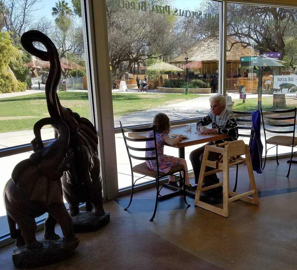 Zoofari Cafe | restaurant | 3400 E Zoo Ct, Tucson, AZ 85716, USA | 5207913204 OR +1 520-791-3204