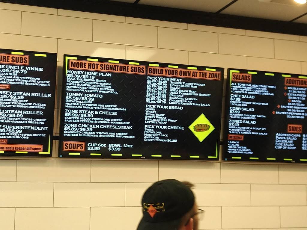 Construction Zone Subs | restaurant | 11149 Asheville Hwy, Inman, SC 29349, USA | 8647083366 OR +1 864-708-3366