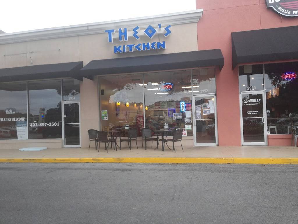 Theos Kitchen | meal delivery | 2952 Curry Ford Rd, Orlando, FL 32806, USA | 4078490810 OR +1 407-849-0810
