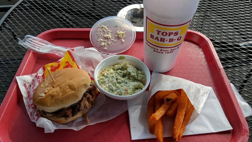 Tops Bar-B-Q | restaurant | 5144 Poplar Ave, Memphis, TN 38117, USA | 9016827146 OR +1 901-682-7146