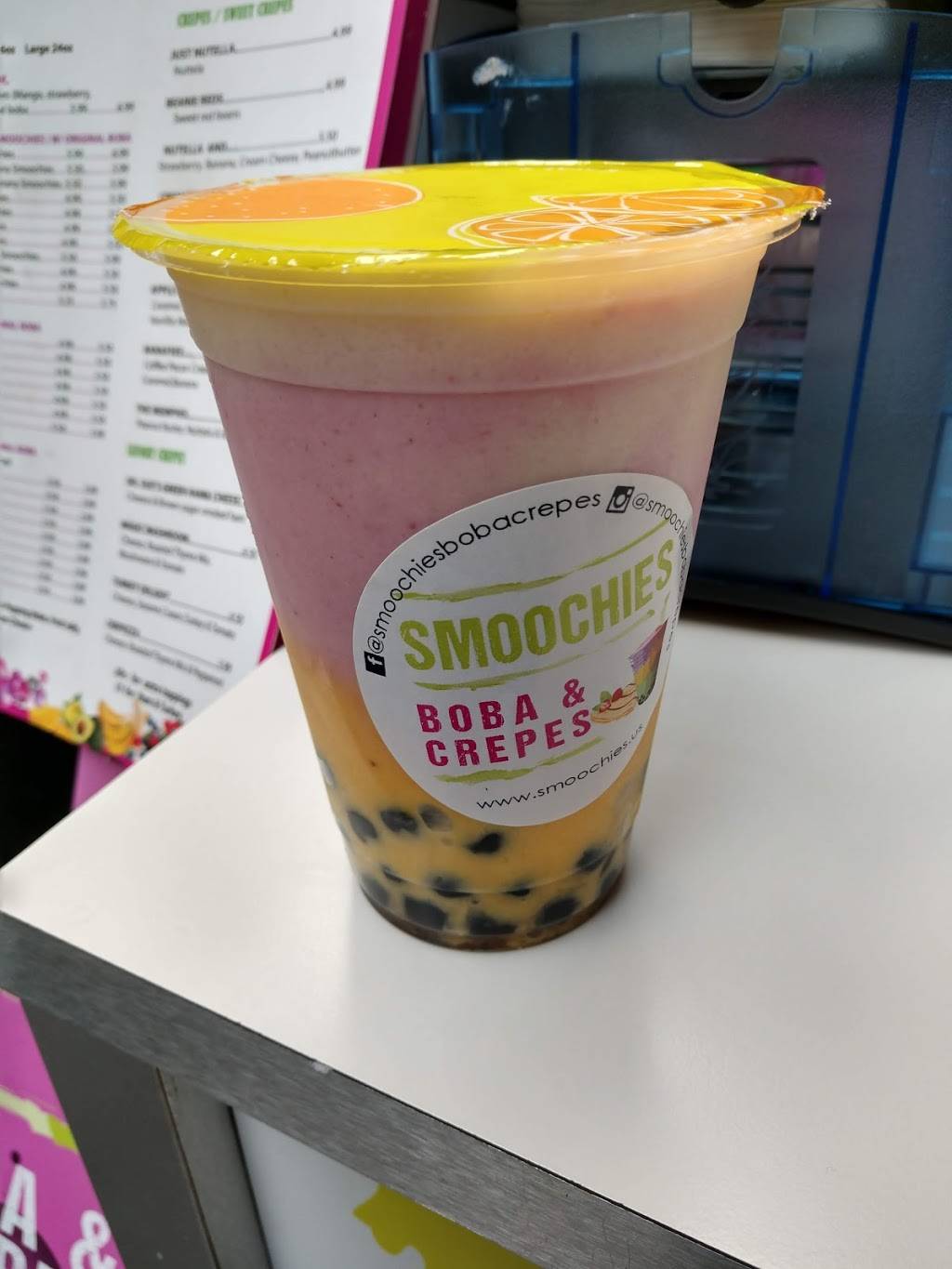 Smoochies boba & crepes | restaurant | 7100 Foundry Row, Liberty Township, OH 45069, USA | 5139739382 OR +1 513-973-9382