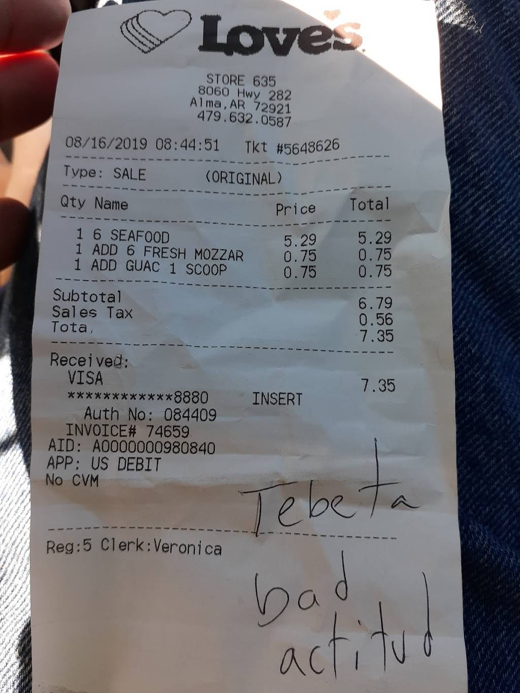 Subway | restaurant | 8060 AR-282, Alma, AR 72921, USA | 4796320587 OR +1 479-632-0587