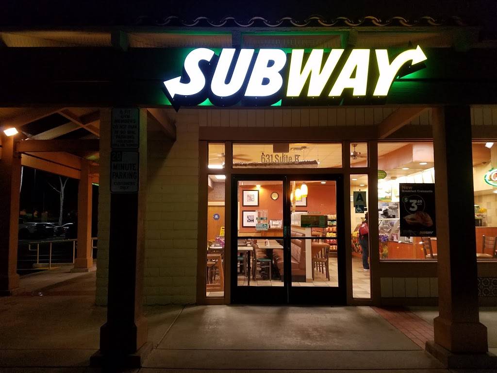 Subway Restaurants | restaurant | 631 S Rancho Santa Fe Rd, San Marcos, CA 92078, USA | 7605109590 OR +1 760-510-9590