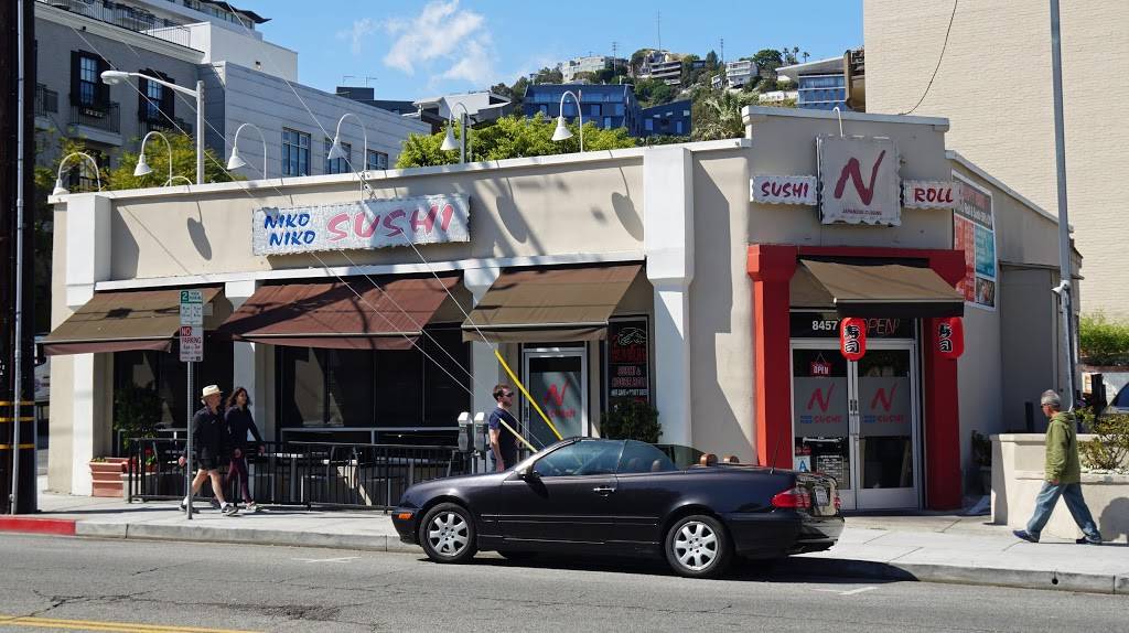 Niko Niko Sushi | restaurant | 8457 Santa Monica Blvd, West Hollywood, CA 90069, USA | 3236546200 OR +1 323-654-6200
