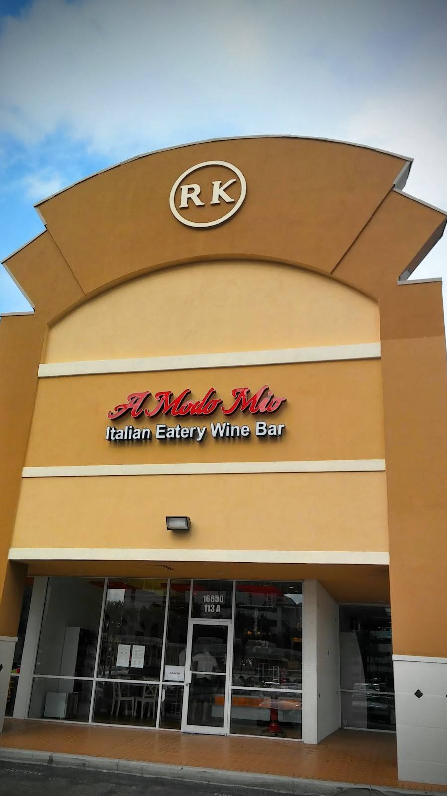 A MODO MIO Restaurant | restaurant | 16850 Collins Ave #113-A, Sunny Isles Beach, FL 33160, USA | 3059740588 OR +1 305-974-0588