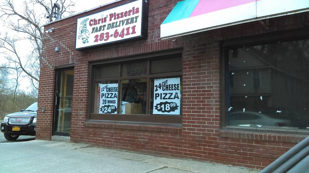 Chriss Pizzeria | restaurant | 786 Pawling Ave, Troy, NY 12180, USA | 5182836411 OR +1 518-283-6411