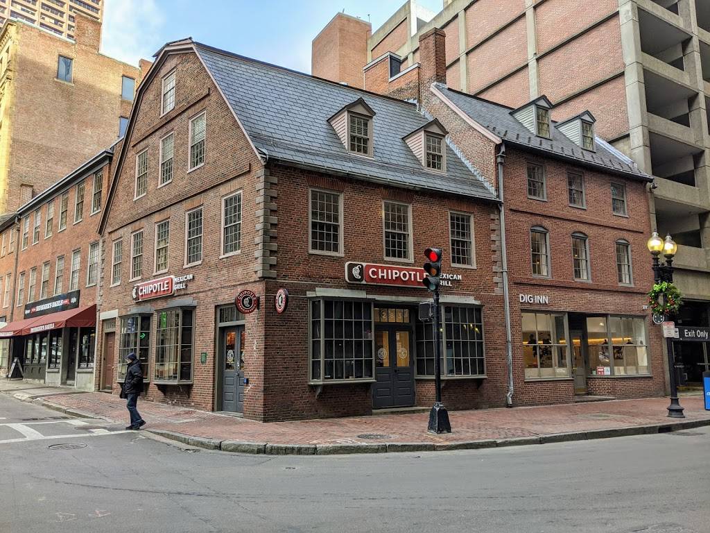 Chipotle Mexican Grill | restaurant | 283 Washington St, Boston, MA 02108, USA | 6179390988 OR +1 617-939-0988