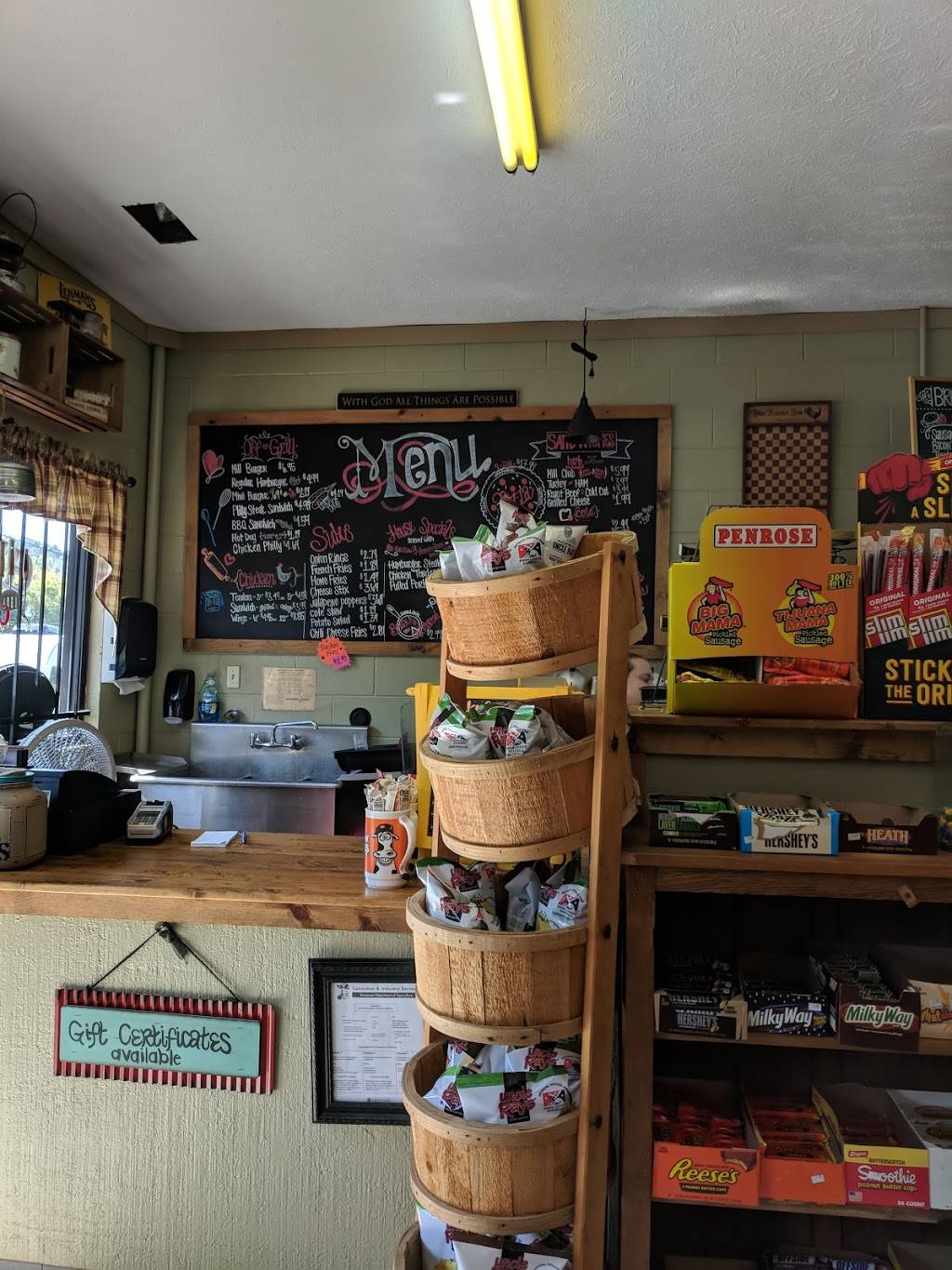 Gips Mill Deli and Country Store | restaurant | Andersonville, TN 37705, USA | 8657453155 OR +1 865-745-3155
