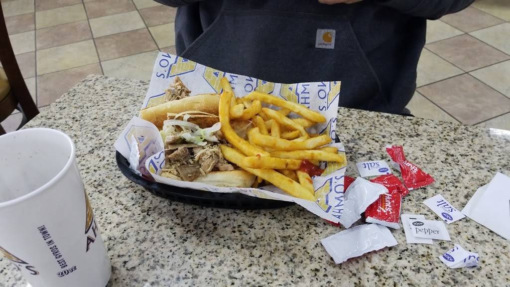 Ahmos Gyros & Deli | meal takeaway | 4001 Stone School Rd, Ann Arbor, MI 48108, USA | 7349715552 OR +1 734-971-5552