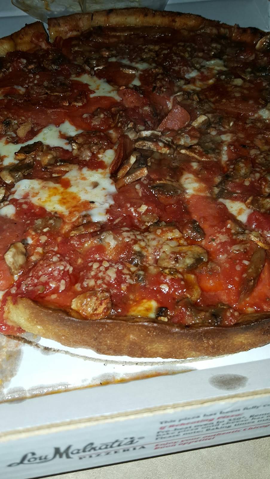 Lou Malnatis Pizzeria | meal delivery | 2848 US-34, Oswego, IL 60543, USA | 6306082567 OR +1 630-608-2567