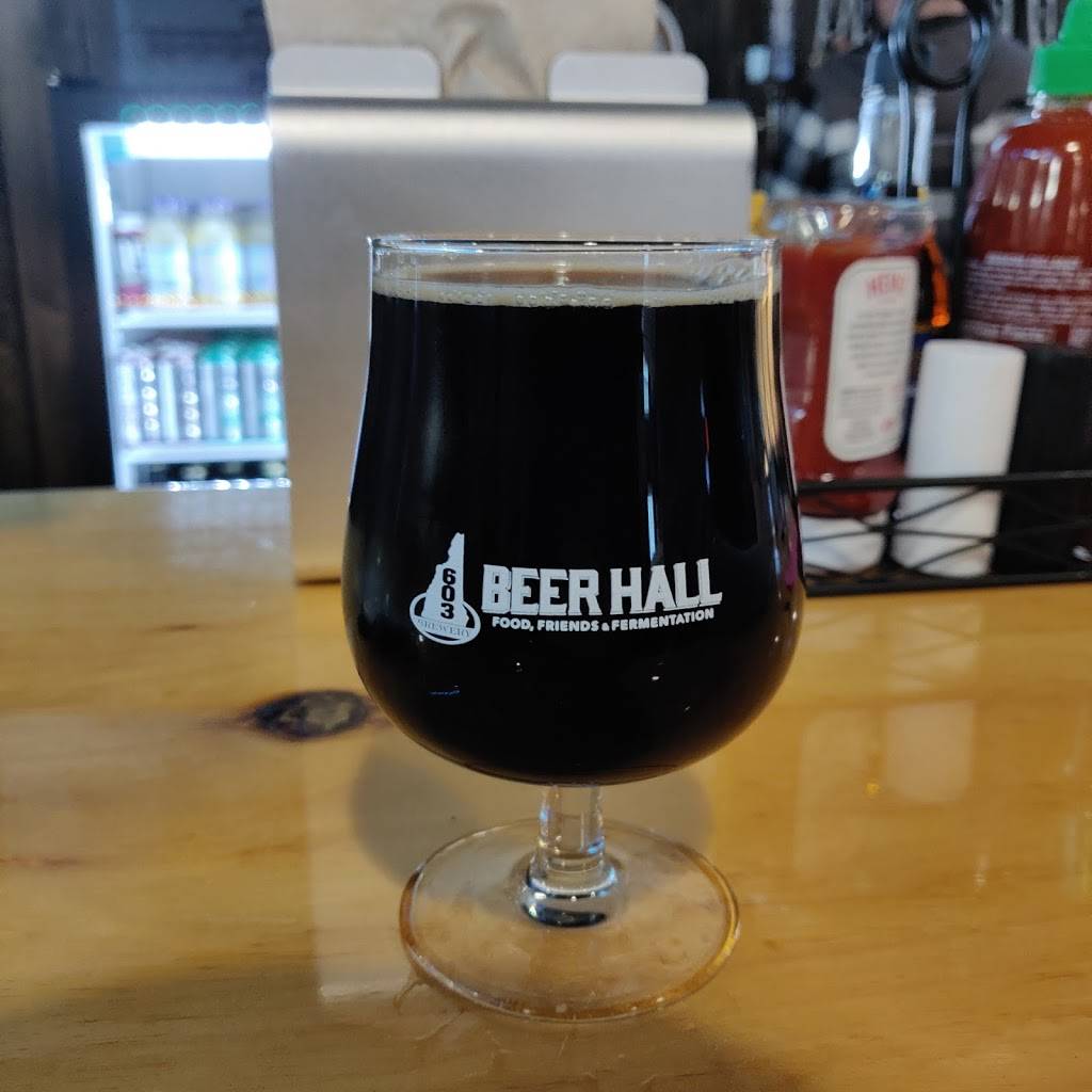 603 Brewery & Beer Hall | meal takeaway | 42 Main St, Londonderry, NH 03053, USA | 6034046123 OR +1 603-404-6123