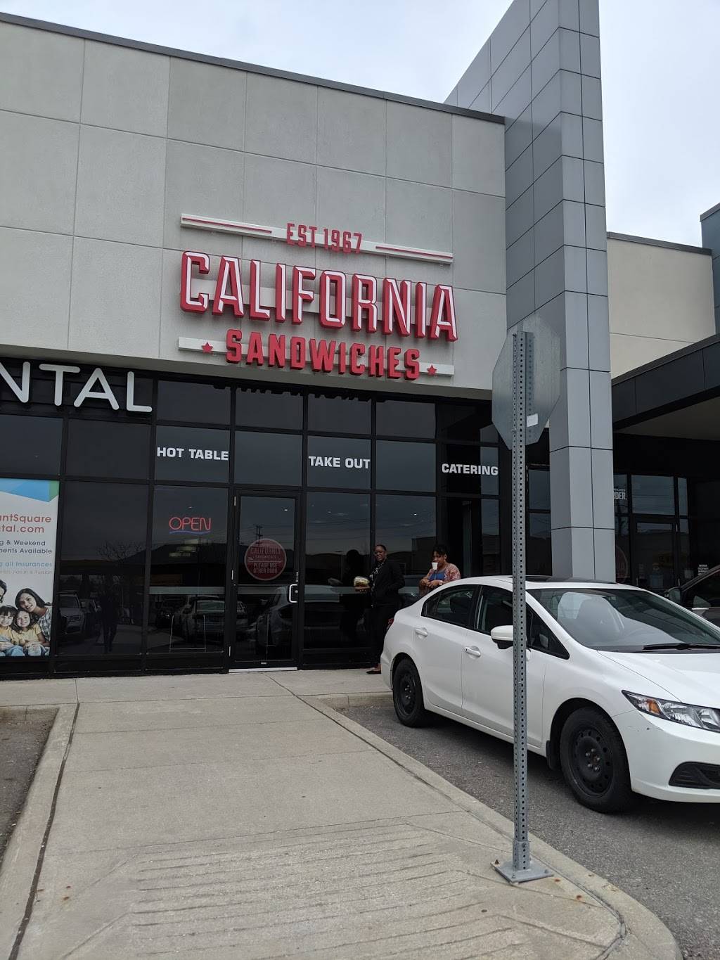 California Sandwiches | restaurant | 2620 Rutherford Rd, Vaughan, ON L4K 0H1, Canada | 9055536643 OR +1 905-553-6643