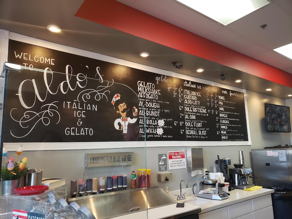 Aldos Italian Ice And Gelato | restaurant | 2600 S Tracy Blvd #120, Tracy, CA 95376, USA | 2098366022 OR +1 209-836-6022