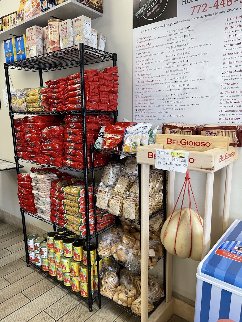 Two Fat Guys Italian Gourmet Deli | restaurant | 1355 SW Gatlin Blvd, Port St. Lucie, FL 34953, USA | 7724469371 OR +1 772-446-9371