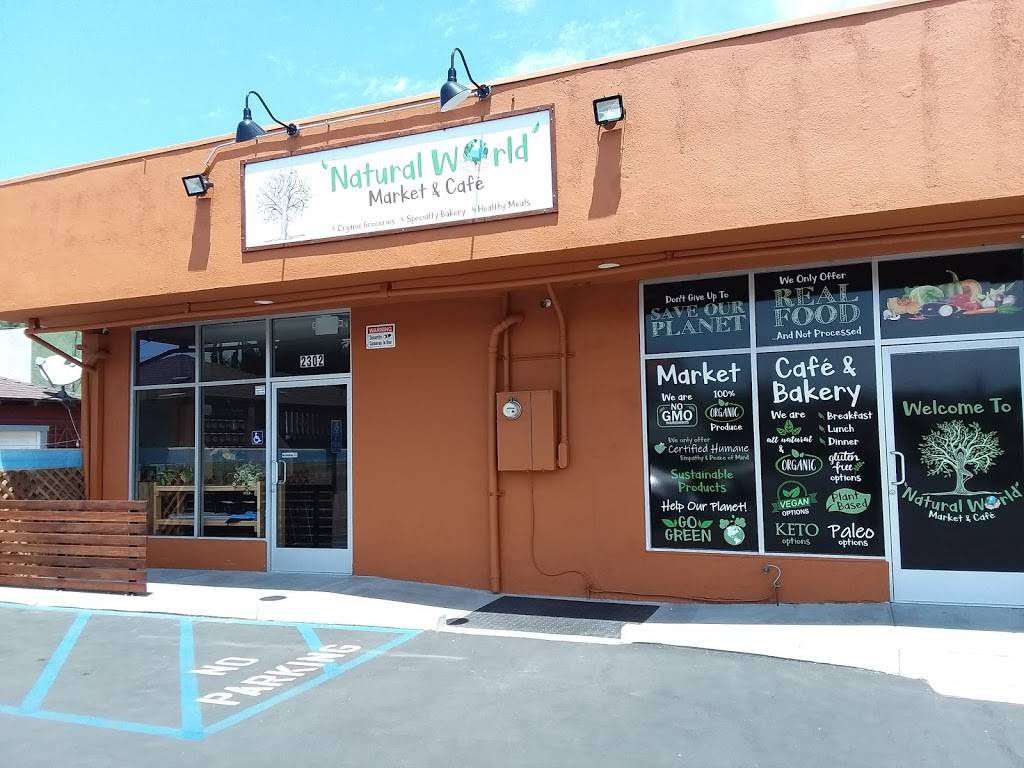 Natural World Market & Cafe | cafe | 2302 Artesia Blvd, Redondo Beach, CA 90278, USA | 4242478460 OR +1 424-247-8460