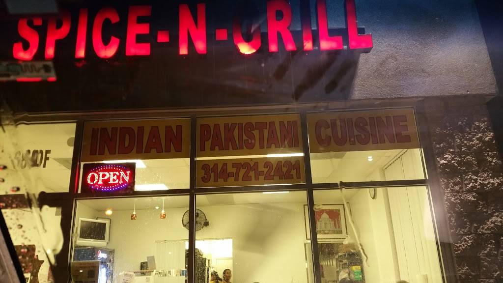 Spice N Grill | restaurant | 6800 Olive Blvd, St. Louis, MO 63130, USA | 3147212421 OR +1 314-721-2421