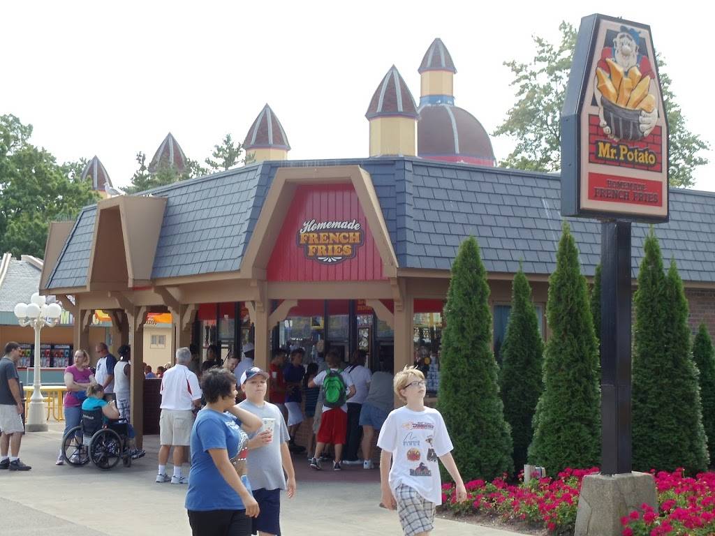 Mr. Potato | meal takeaway | 1 Cedar Point Blvd, Sandusky, OH 44870, USA | 4196272350 OR +1 419-627-2350