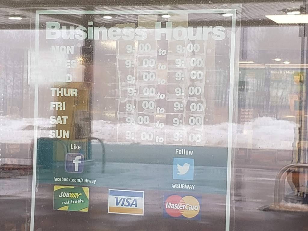 Subway Restaurants | restaurant | 6018 Main St, Auburndale, WI 54412, USA | 7156522552 OR +1 715-652-2552