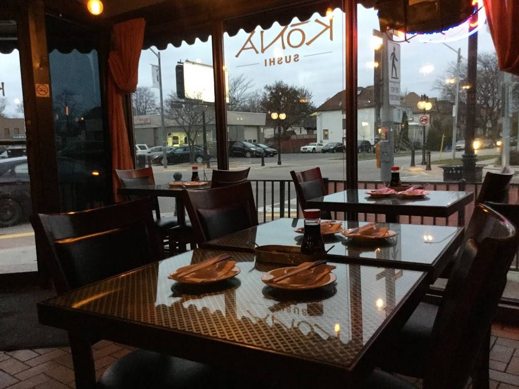 Kona Sushi | restaurant | 1801 Wyandotte St E, Windsor, ON N8Y 1E2, Canada | 5199974638 OR +1 519-997-4638