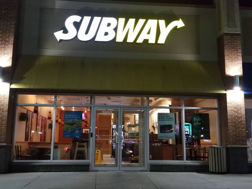 Restaurant SUBWAY | restaurant | 2685 Rue dAnnemasse, Boisbriand, QC J7H 0A5, Canada | 4504304554 OR +1 450-430-4554