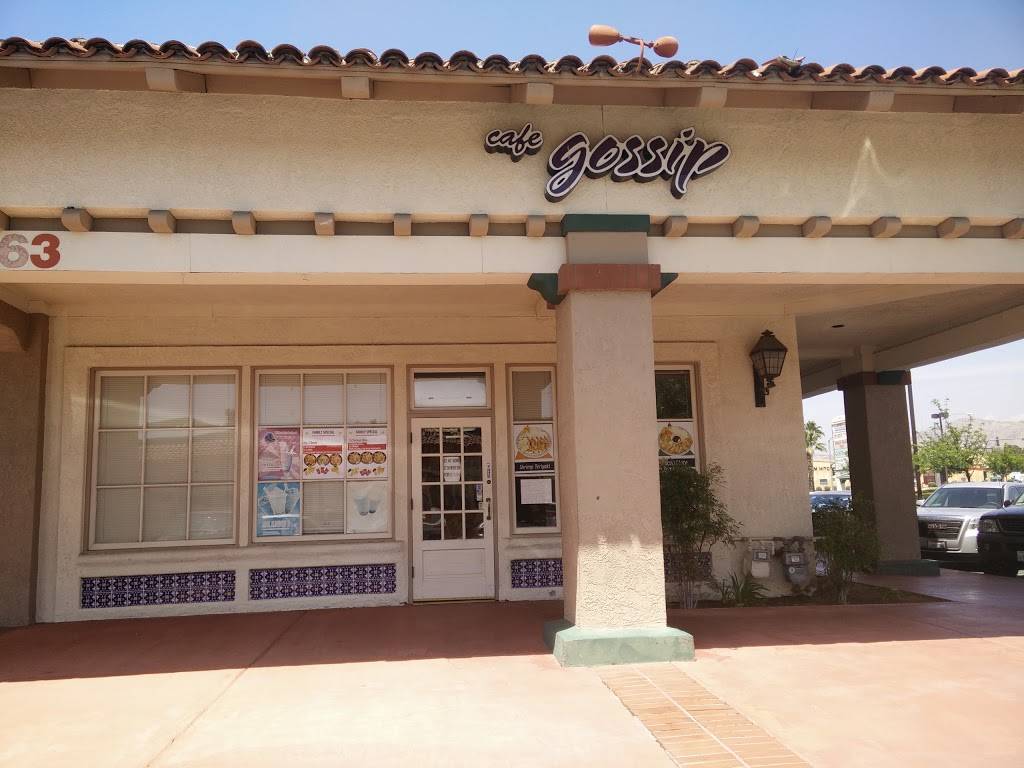 Cafe Gossip | restaurant | 23663 Sunnymead Boulevard, Moreno Valley, CA 92553, USA | 9514859780 OR +1 951-485-9780