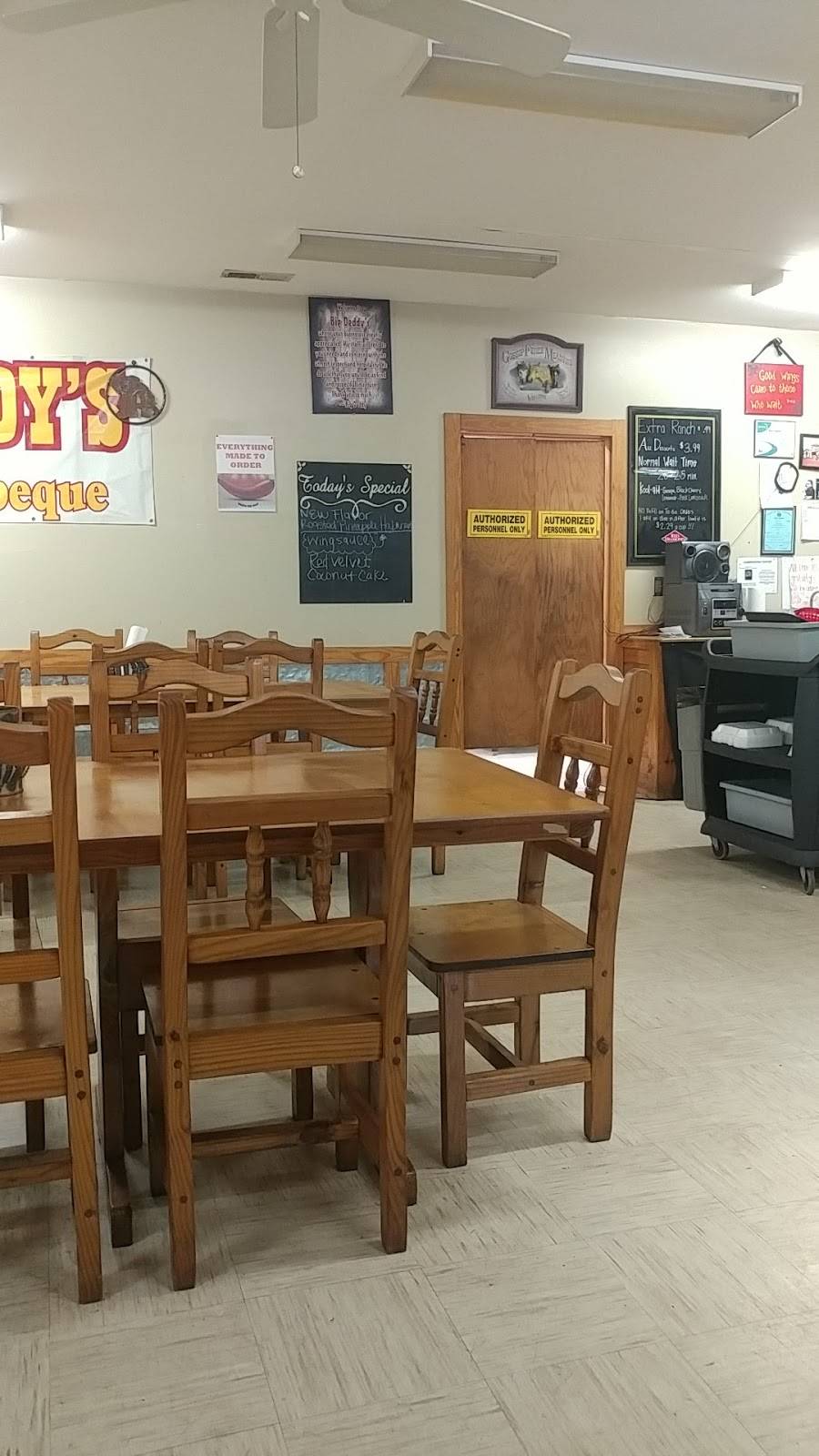 Big Deddys Wings & BBQ | restaurant | 385 Old Coal City Rd, Pell City, AL 35125, USA | 2058841070 OR +1 205-884-1070