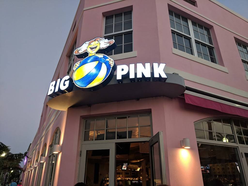 Big Pink | restaurant | 157 Collins Ave, Miami Beach, FL 33139, USA | 3055310888 OR +1 305-531-0888