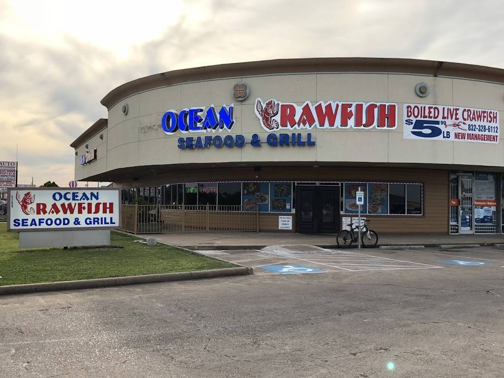 Ocean Crawfish | restaurant | 8200 Wilcrest Dr #27, Houston, TX 77072, USA | 8323286112 OR +1 832-328-6112