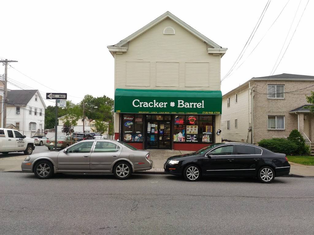 Cracker Barrel Deli | restaurant | 180 Main St, Staten Island, NY 10307, USA | 7189481758 OR +1 718-948-1758