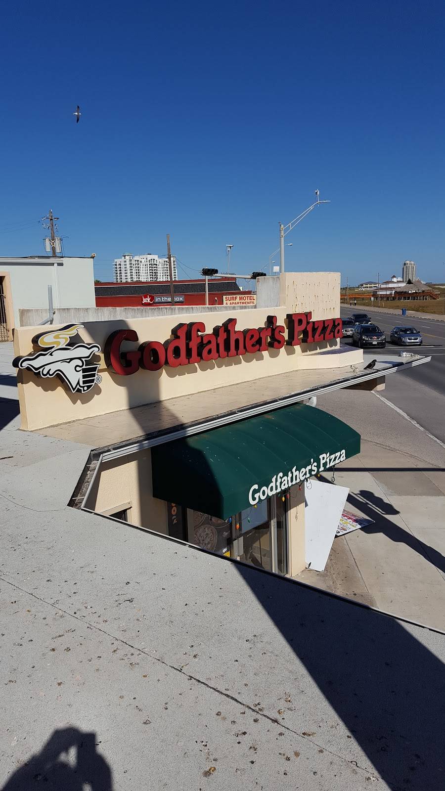 Godfathers Pizza | restaurant | 2902 Seawall Blvd, Galveston, TX 77550, USA | 4097700049 OR +1 409-770-0049
