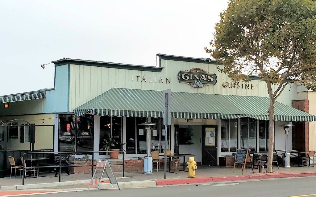 Ginas Italian Cuisine | restaurant | 138 E Branch St, Arroyo Grande, CA 93420, USA | 8054813266 OR +1 805-481-3266