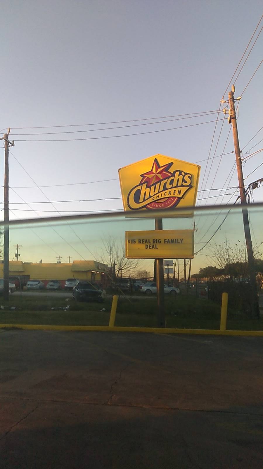 Churchs Chicken | restaurant | 14450 S Post Oak Rd, Houston, TX 77045, USA | 7134330943 OR +1 713-433-0943