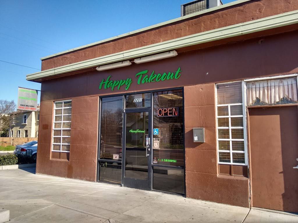 Happy Takeout | restaurant | 3201 Martin Luther King Jr Blvd, Sacramento, CA 95817, USA | 9162319651 OR +1 916-231-9651