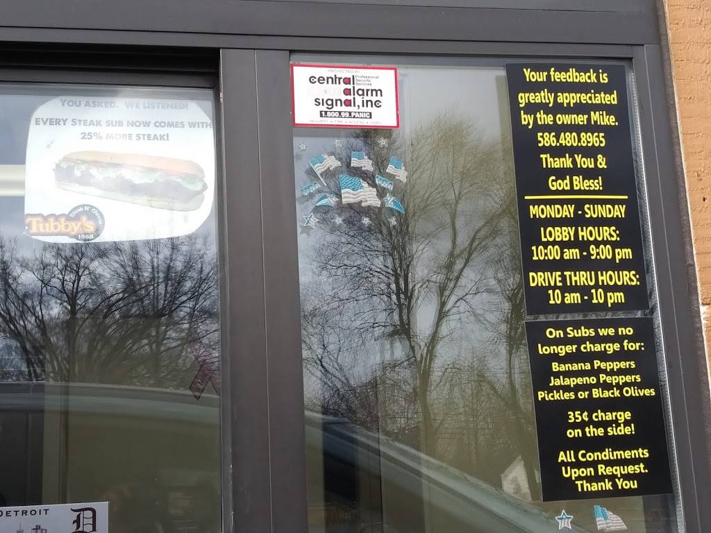 Tubbys | meal delivery | 4608 E 9 Mile Rd, Warren, MI 48091, USA | 5867573510 OR +1 586-757-3510