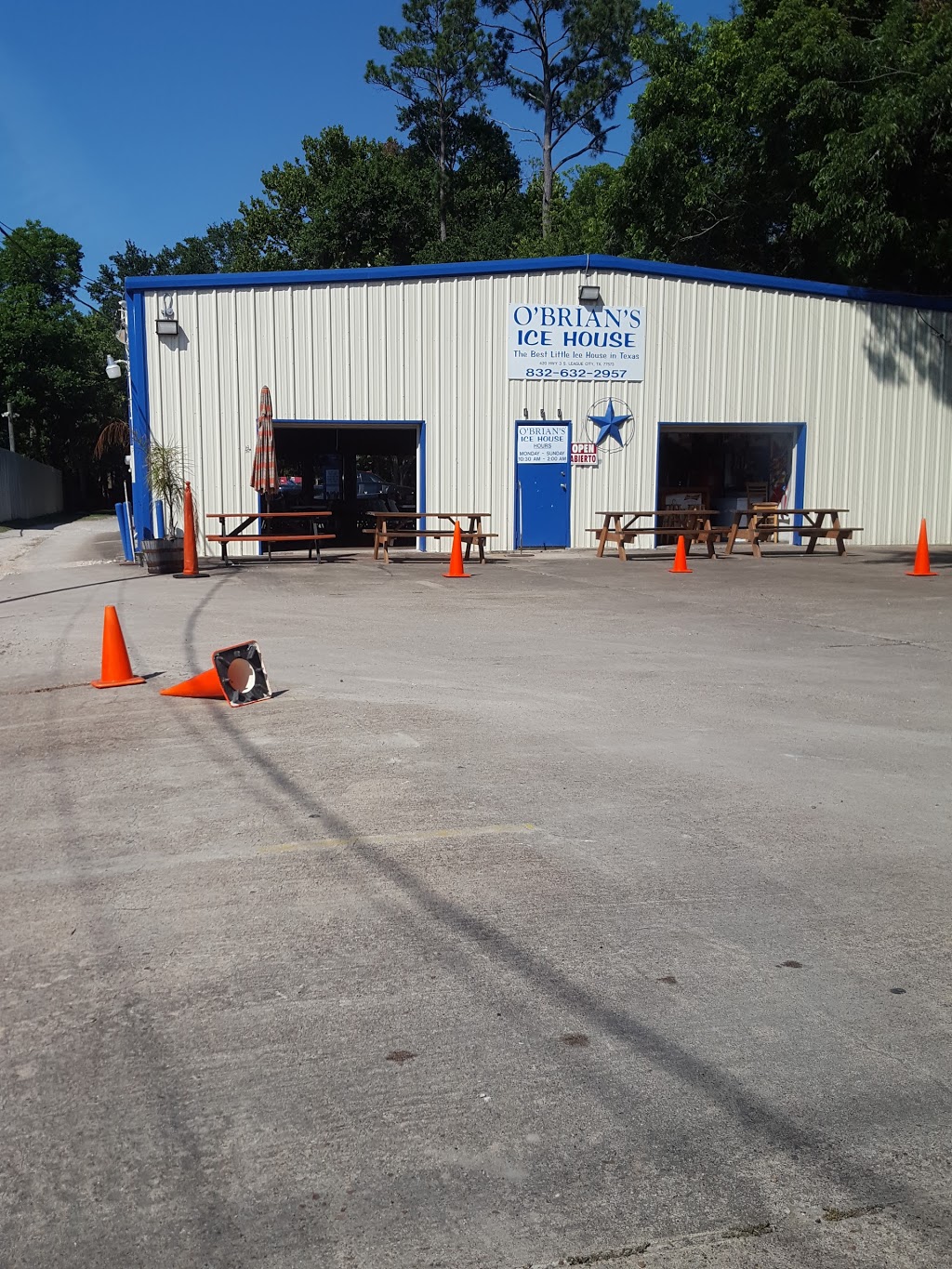 O Brian’s Ice House | restaurant | 420 TX-3, League City, TX 77573, USA | 8326322957 OR +1 832-632-2957