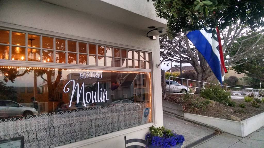 Bistro Moulin | restaurant | 867 Wave St, Monterey, CA 93940, USA | 8313331200 OR +1 831-333-1200